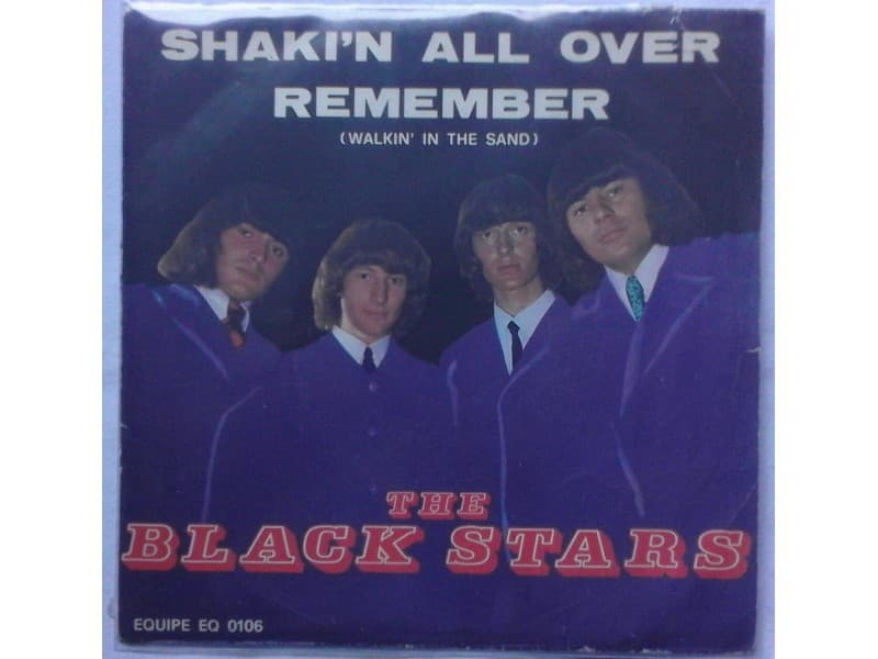 The BLACK STARS — SHAKI`N ALL OVER