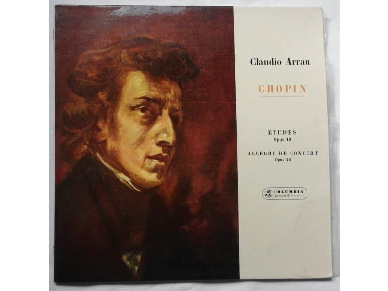 Claudio Arrau,Chopin — Etudes Op.10 Allegro de concert