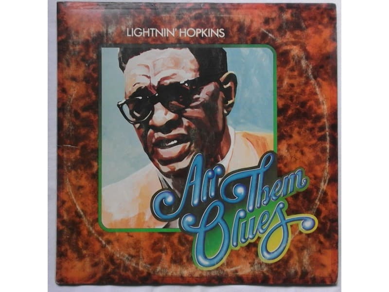 LIGHTNIN` HOPKINS — 2LP ALL THEM BLUES