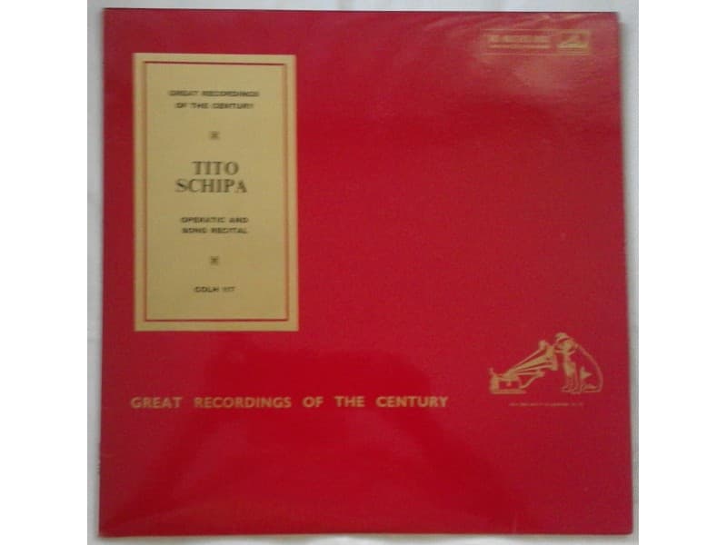 TITO SCHIPA — Operatic and song recital (U.K.)