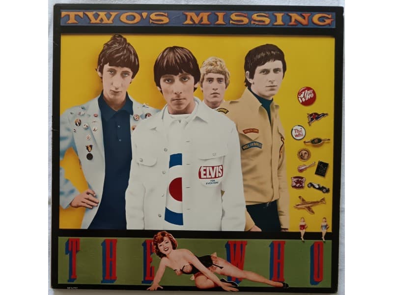 THE WHO — TWO`S MISSING (U.S.A.Press-Promo )