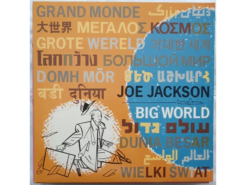 JOE JACKSON — 2LP BIG WORLD (Germany Press )