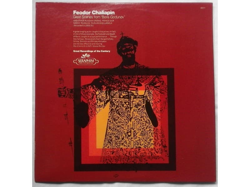 FEODOR CHALIAPIN — Great scenes `Boris Godunov