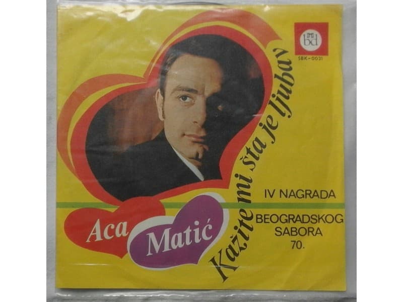 ACA MATIC — KAZITE MI STA JE LJUBAV
