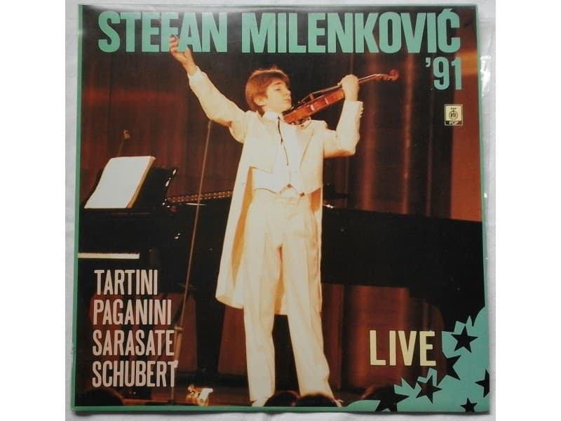 Stefan Milenkovic,Tartini,Paganini,Schubert — Live `91