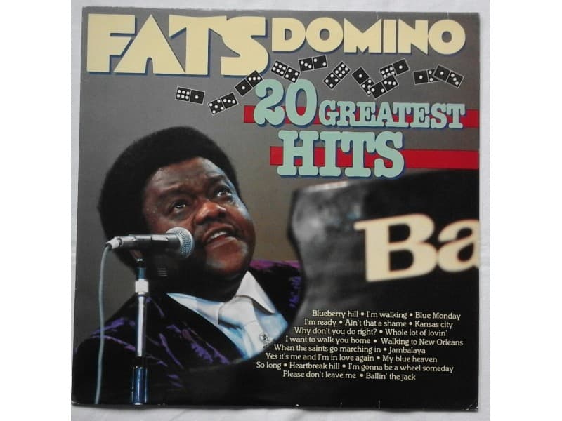 FATS DOMINO — 20 GREATEST HITS