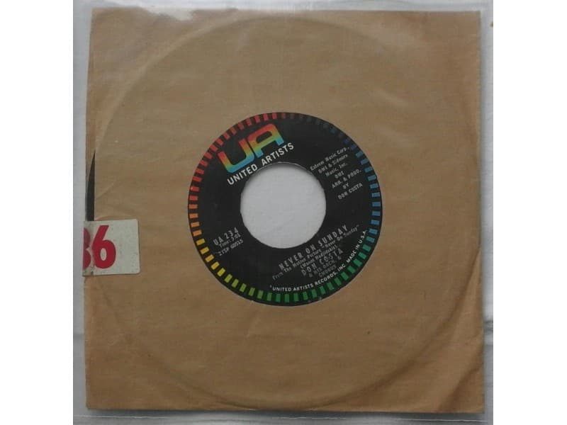 DON COSTA — NEVER ON SUNDAY