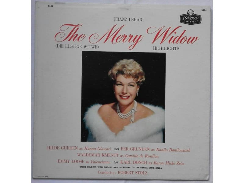 Franz Lehar,Vienna state opera — The Merry Widow