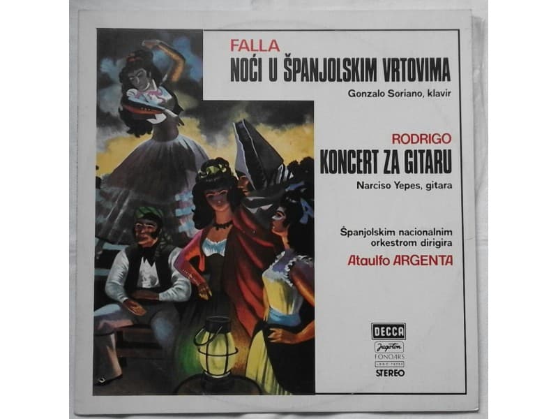 Falla, Gonzalo Soriano / Rodrigo,Narciso Yepes — Koncer
