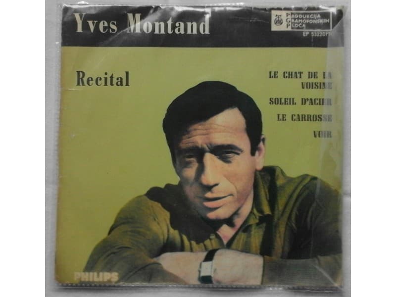 YVES MONTAND — RECITAL