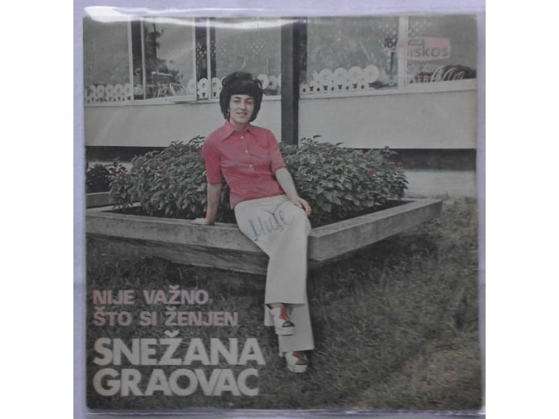 SNEZANA GRAOVAC — Nije vazno sto si zenjen