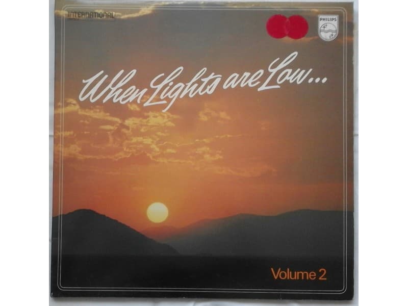 VARIOUS — 2LP When Lights Are Low Volume 2