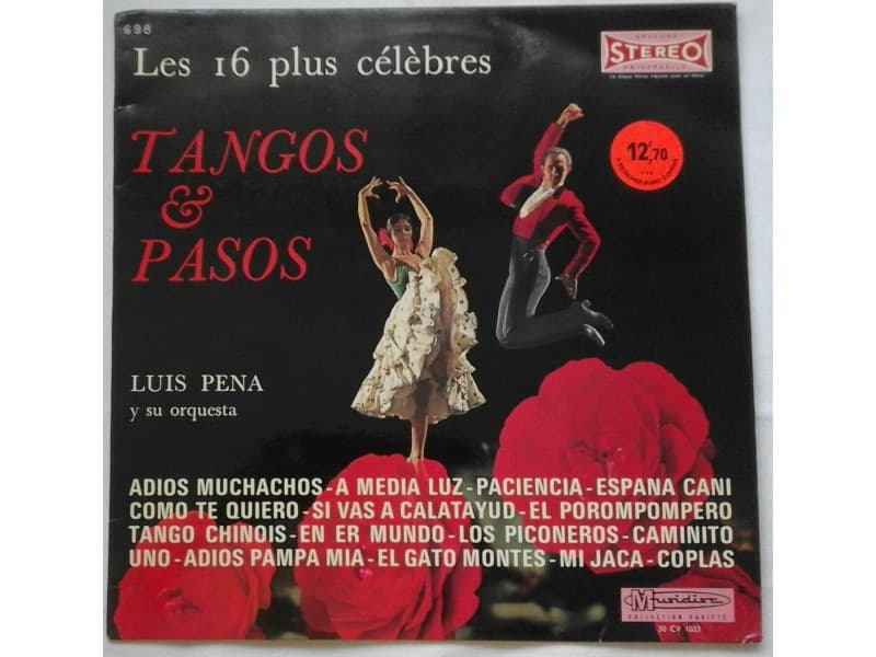 Luis Pena Y Su Orquesta — Les 16 plus celebres pasos &