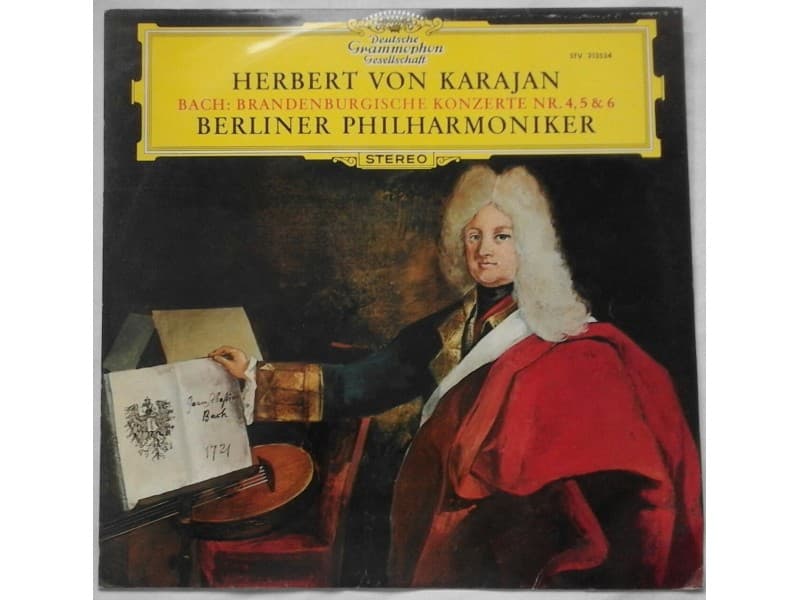 Herbert Von Karajan Berliner Philharmoniker — Bach