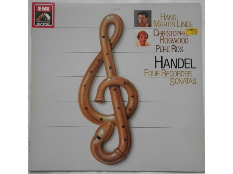 Handel — Hans-Martin Linde,Christopher Hogwood, Pere Ro