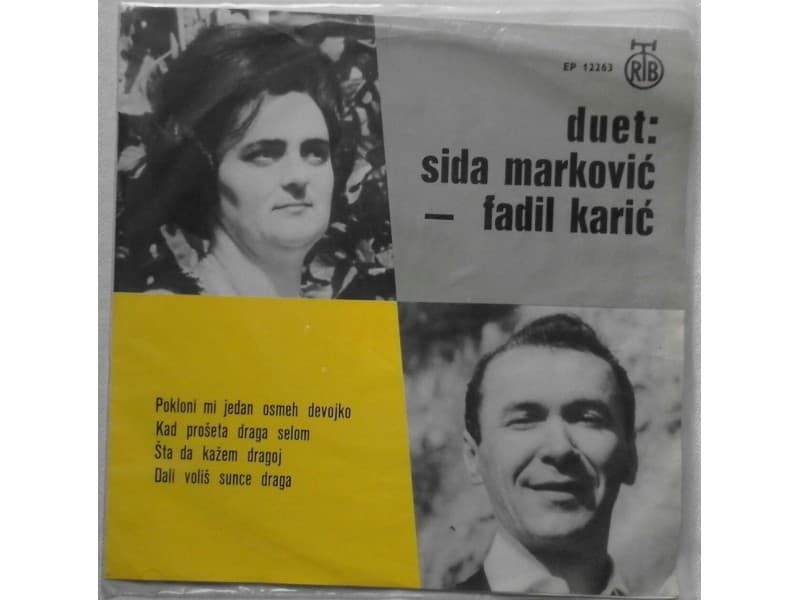 Duet S.Markovic — F.Karic - Pokloni mi jedan osmeh devo