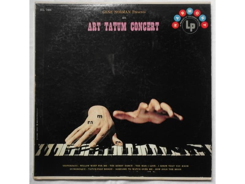 ART TATUM -- ART TATUM CONCERT — —