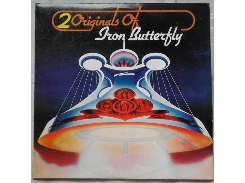 IRON BUTTERFLY — 2LP 2 ORIGINALS OF