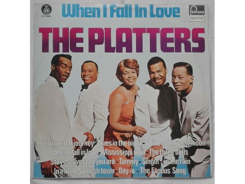 THE PLATTERS — WHEN I FALL IN LOVE