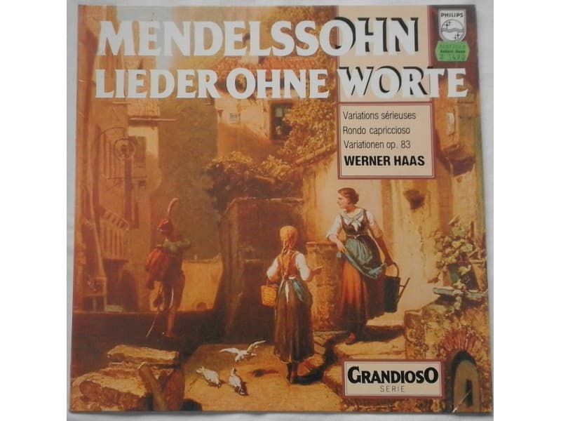 WERNER HAAS — Mendelssohn lieder ohne worte
