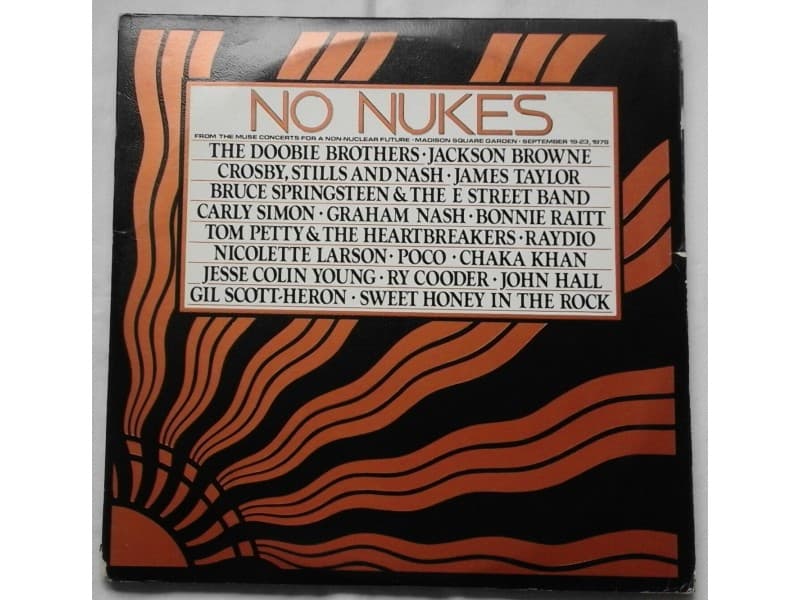 Various — 3LP No Nukes Live in Madison square garden
