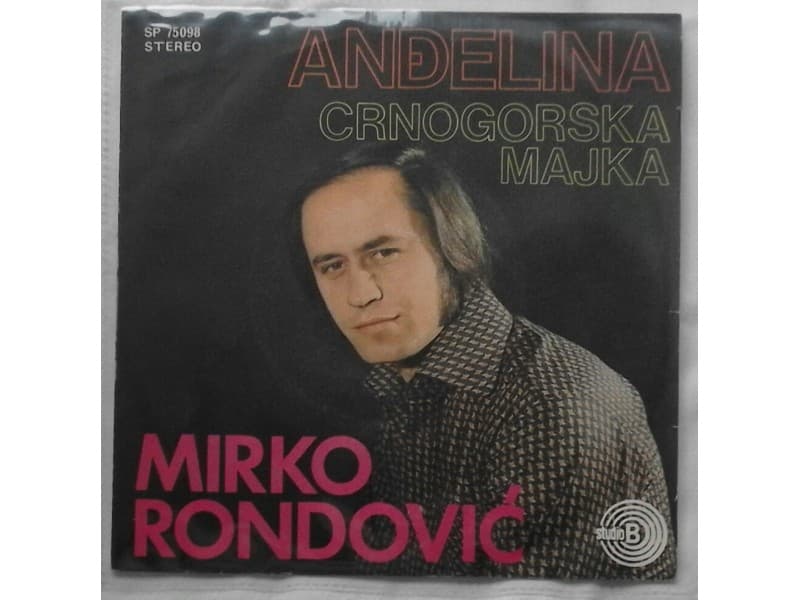 MIRKO RONDOVIC — ANDJELINA