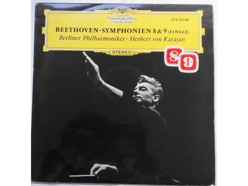 Berliner Philharmoniker-Bethoven Symphonien 8 & 9 — —