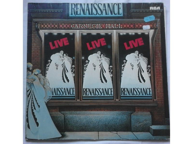 RENAISSANCE — 2LP LIVE CARNEGIE HALL