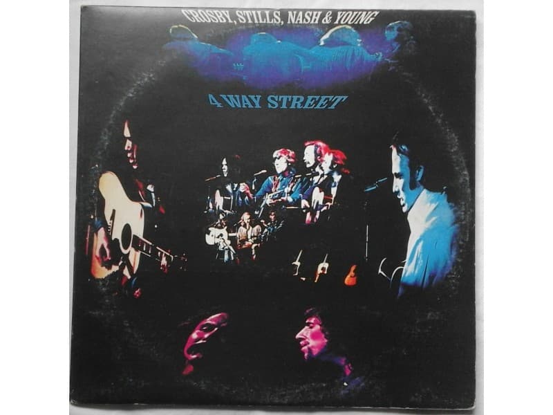 CROSBY,STILLS,NASH &YOUNG — 2LP 4way street