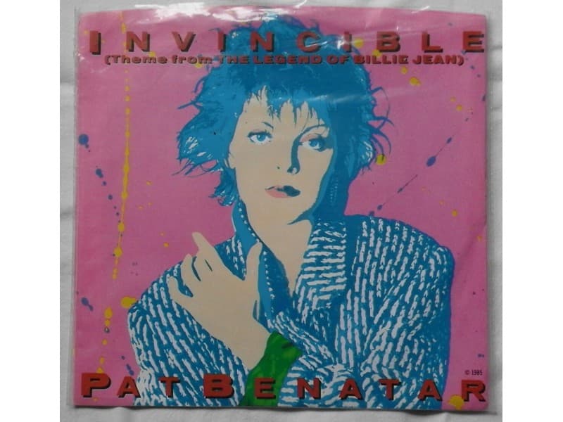 PAT BENATAR — INVINCIBLE ( U.S.A. Press )