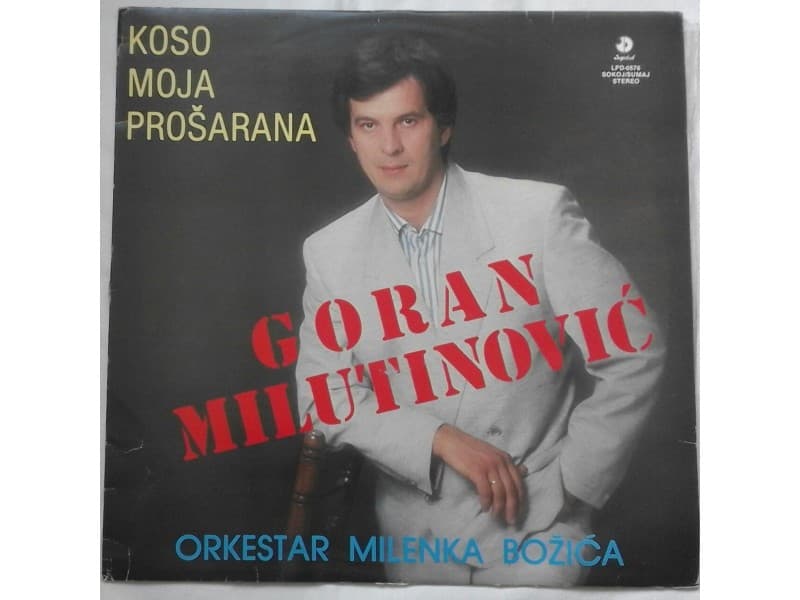 GORAN MILUTINOVIC — KOSO MOJA PROSARANA