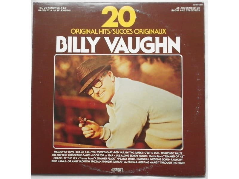 BILLY VAUGHN — 20 ORIGINAL HITS