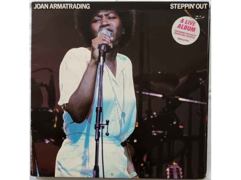 JOAN ARMATRADING — Steppin` out - Live (U.K.Press)