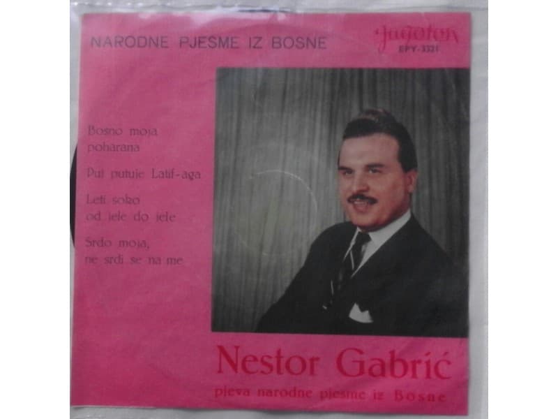 NESTOR GABRIC — BOSNO MOJA POHARANA