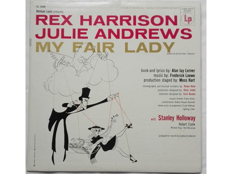 REX HARRISON & Julie Andrews — My Fair Lady