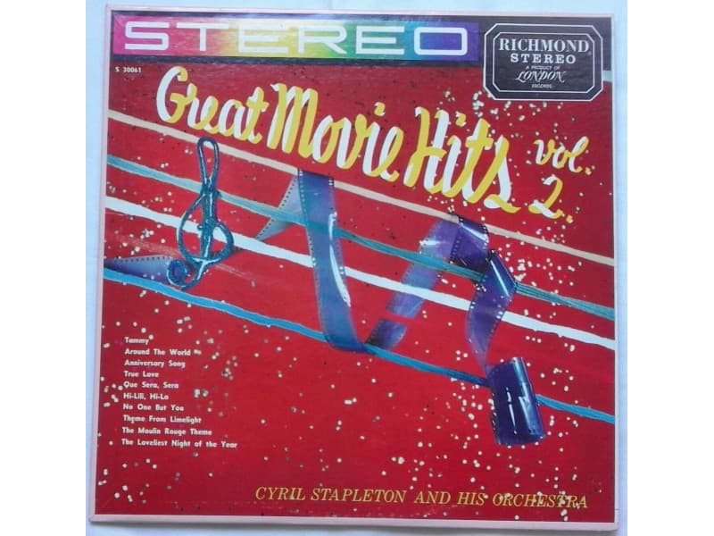 Cyril Stapleton And His Orchestra — Great Movie hits Vo