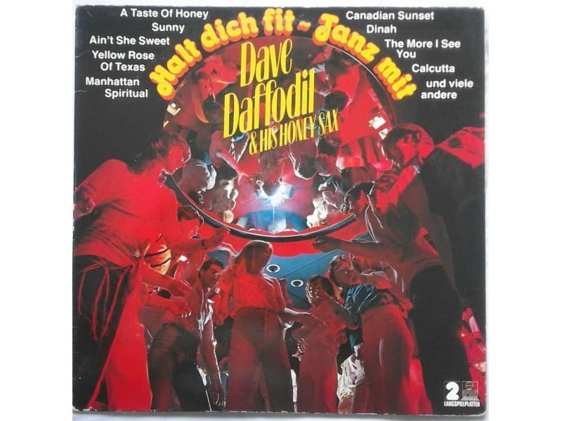 Dave Daffodil & his honey sax — 2LP halt dich fit - tan