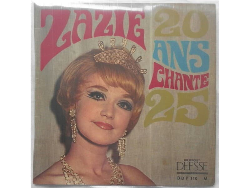 ZAZIE VARNEL — 20 ANS CHANTE 25