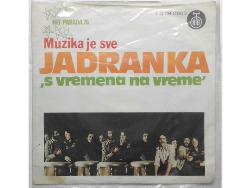 JADRANKA STOJAKOVIC — MUZIKA JE SVE