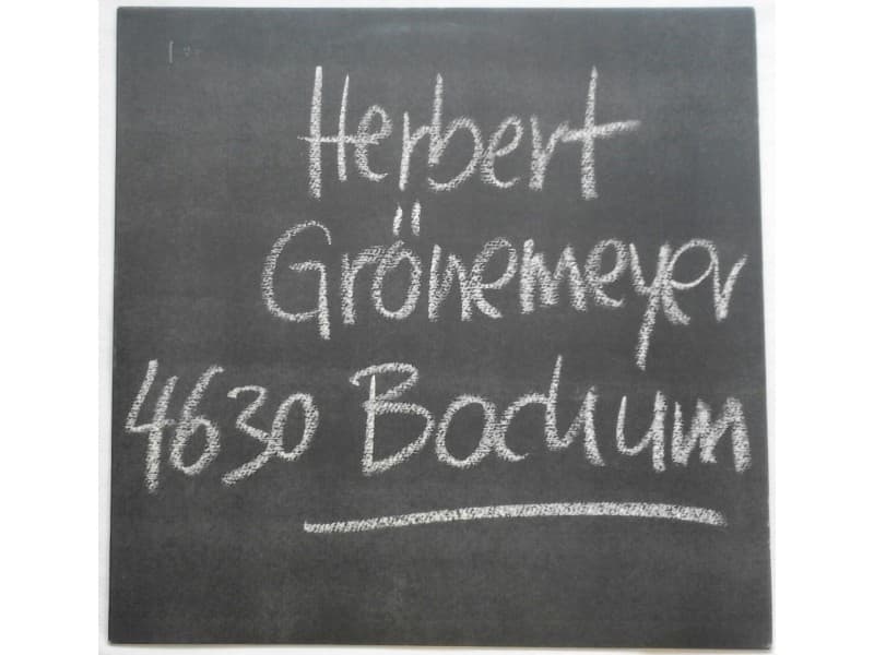 HERBERT GRONEMEYER — 4630 BOCHUM