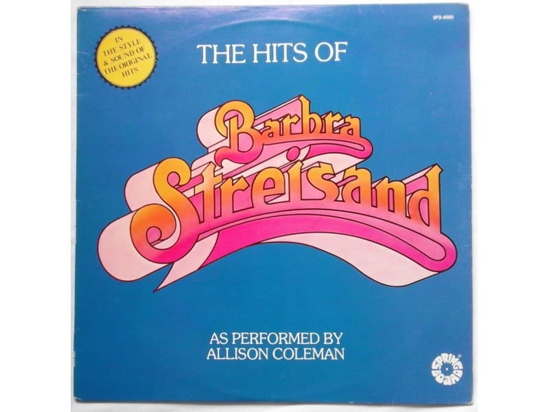 Allison Coleman — The hits of Barbra Streisand