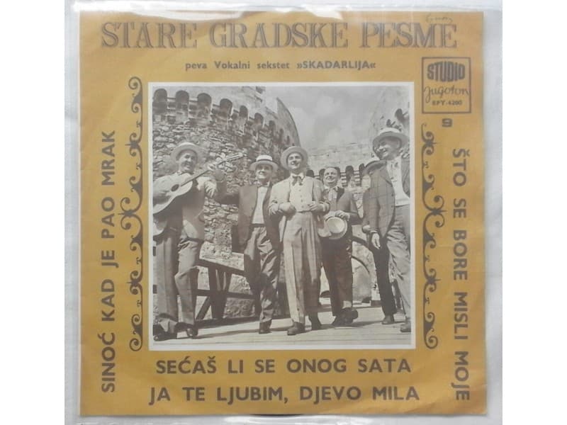 SEKSTET SKADARLIJA — Sinoc kad je pao mrak