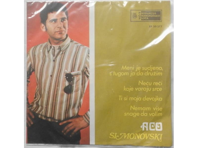 Aco Simonovski — Meni je sudjeno s tugom ja da druzim