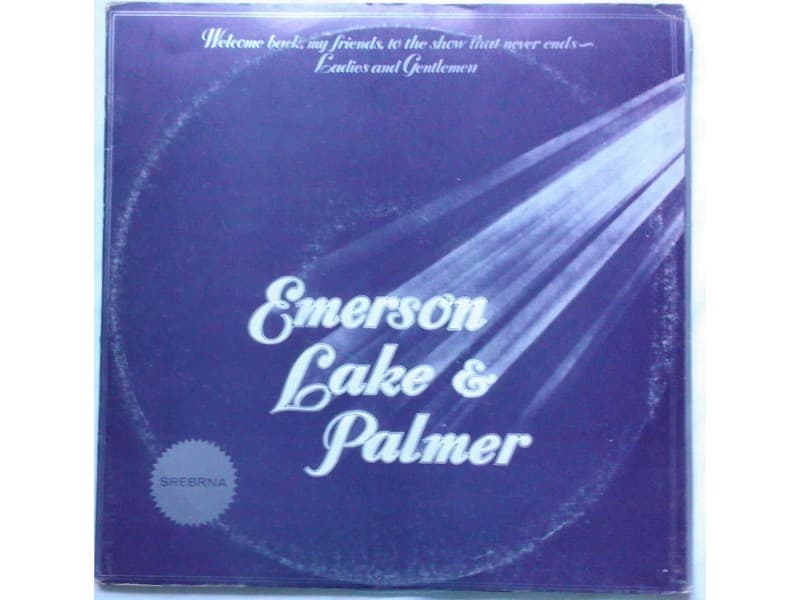 Emerson Lake & Palmer — 3LP Welcome back my...
