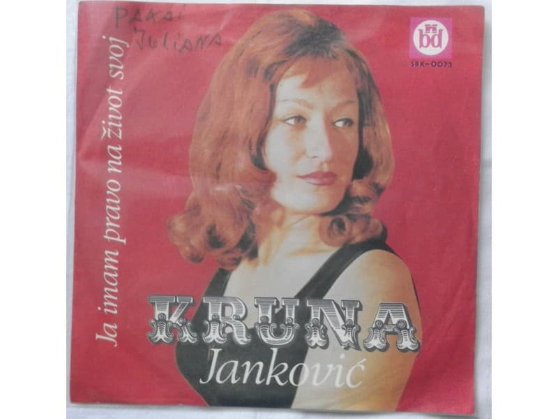 KRUNA JANKOVIC — Ja imam pravo na zivot svoj