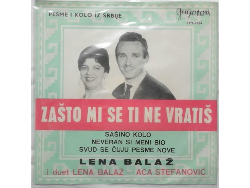 Duet Lena Balaz — Aca Stefanovic - Zasto mi se ti ne