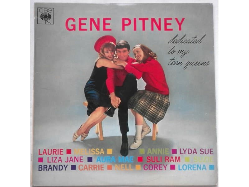 GENE PITNEY — Dedicated to my teen queens