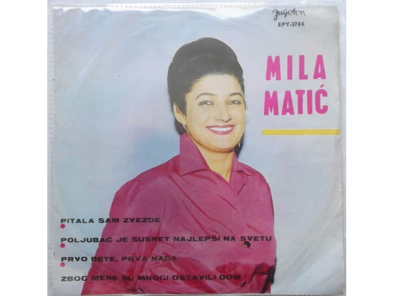 MILA MATIC — PITALA SAM ZVEZDE