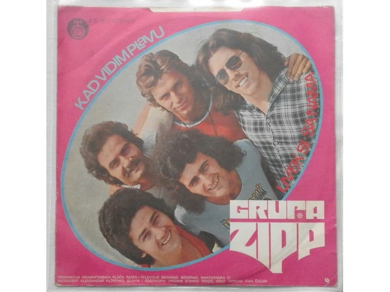 GRUPA ZIPP — KAD VIDIM PLAVU