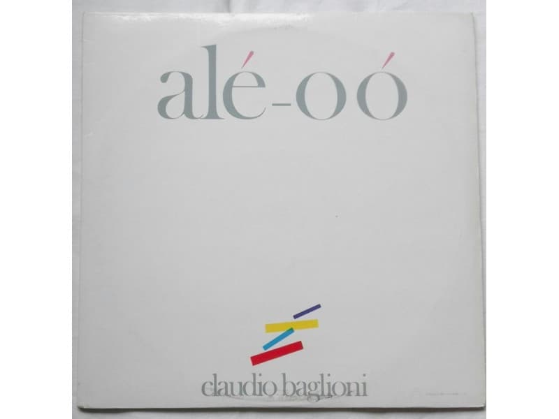 CLAUDIO BAGLIONI — 2LP ALE - OO (ITALY)